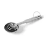 Venta al por mayor de fábrica galvanómetro de acero inoxidable cuchara medidora de luz 4 juegos cuchara medidora de condimentos de cocina taza medidora juego de repostería Venta al por mayor
