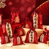 Nova bolsa portátil para doces de casamento, bolsa de tecido para doces de noivado e lembrancinha de casamento, caixa de doces de casamento de alta qualidade, bolsa elegante para embalagem de presente