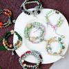 Cerámica Jingdezhen pulsera estilo chino nuevo joyería femenina al por mayor estilo étnico pulsera artística para pareja accesorios para estudiantes pulsera