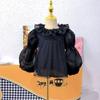 Vestido de Princesa Lolita Kuromi para Niñas Primavera y Otoño 2025 Nuevo Vestido de Cumpleaños para Niña Pequeña Vestido de Halloween