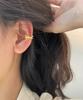 [espíritu de pato oro shuo] plata de ley s925 metal libélula clip para hueso de la oreja sin agujero en la oreja femenino único de alta gama lujo ligero