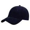 Gorra de Béisbol de Pana Lisa Clásica Otoño/Invierno 2025 Unisex Moderna Casual Versátil Gorra Hip-Hop Gorra de Pico de Pato