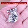 Accesorios para Joyería de Aleación de Plata del Tíbet Diente de Perro Mastín Tibetano Colgante Dental Lao