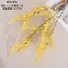 Flores Artificiales con Hierba y Vegetación para Decoración del Hogar, Pared de Flores de Rosa para Bodas, Flores Falsas, Estilo Ins, Ramo de Mano Transfronterizo