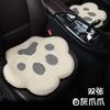 Cojín de peluche para coche con forma de garra de gato de invierno RF, cojín de asiento de dibujos animados bonito y cálido de alta gama, suministros de interior transfronterizos, accesorios