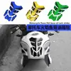 Pegatina Decorativa de Llama de Goma Blanda de PVC Modificada para Motocicleta Pegatina Anti-Rayones Pegatina para Tanque de Combustible de Motocicleta Pegatina de Espina de Pez Accesorios para Automóviles y Motocicletas