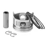 Generador diésel refrigerado por aire Accesorios para motocultivador 170F173F186FA178 pistón anillo de pistón pasador clip juego de cuatro piezas