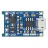 TP4056 Bateria de lítio 18650 3.7V 3.6V 4.2V Placa de carregamento de bateria de lítio 1A proteção contra sobrecorrente e sobrecarga
