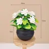 Plantas verdes artificiales, flores artificiales, plantas artificiales en maceta, bonsáis artificiales, decoraciones de escritorio, venta al por mayor de bonsáis artificiales