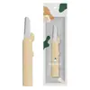 Maquinilla de afeitar retráctil para cejas Micro-Macro con red protectora, segura y antiarañazos, compacta y conveniente, con cuchillas afiladas y suaves