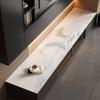 Mantel Individual de Mármol para Mesa de Gabinete de TV, Lujo Accesible y Aparador de Alta Gama, Protector de Encimera de Zapatero, Mantel Impermeable y a Prueba de Polvo