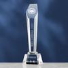 Fábrica de Origen Trofeo de Cristal Grabado Personalizado para Reunión Anual Corporativa, Empleados Destacados, Premios para Reuniones Deportivas, Venta al por Mayor