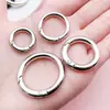 Anillo de Apertura de Resorte de 20-35 mm, Llavero de Anillo de Resorte Universal Redondo, Accesorios para Joyería DIY al por Mayor