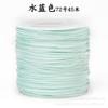 Venta directa de fábrica No. 72 0.8 Línea de jade cuerda trenzada diy tejido a mano joyería pulsera línea colgante borla cordón al por mayor