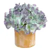 Decoración de Escritorio Decoración de Barra Adornos de Patio Hortensia Simulada en Maceta Decoración de Cocina Colocación en Estante