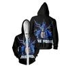 Sudadera con Capucha y Cremallera 3D New Game Gorilla Tag para Adultos y Niños Estampado
