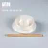 Juego de Vajilla Desechable de Cáscara de Arroz, Vajilla para Puesto de Comida Comercial y Banquetes, Juego de Cuatro Piezas de Taza y Platillo, Taza para Hospitalidad en Casa