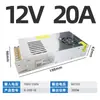 Mingwei Fuente de Alimentación Conmutada de 220V a 5V 12V 24V 36V S-350W500 DC 10A 20A Transformador 48V Industrial