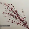 Polvilhado com Pérolas Douradas e Acessórios Dourados, Buquês de Frutas, Decorações de Ano Novo, Arranjos Florais para Casa, Acessórios para Árvore de Natal, Decorações de Casamento