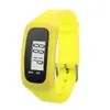Pulseira Pedômetro Eletrônico de Fornecimento Spot Relógio de Silicone LED Multifuncional Moda Esportiva Pedômetro Relógio de Presente