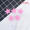 Esponja de EVA balão de arame bolo cartão de cozimento decoração de cor espuma nuvem balão cinco estrelas pacote de bolo 5