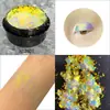 Accesorios para Uñas Arte Dreamy Ice Crystal Opal Cloud Polvo Brocado Iridiscente Super Brillante Polvo de Brillo Polvo Aurora Pegatinas para Uñas Ultra Brillantes Decoración