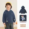 Ropa infantil Kaka Panda sudadera con capucha para niños sudadera con capucha para niñas conjunto de otoño para niños top estilo universitario de otoño para bebé