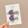 Pinza para el pelo de lunares de dopamina para mujer, Pinza lateral dulce y versátil, Pinza Bb linda, Pinzas de colores para flequillo y cabello, Pasador de moda
