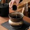 Jarra de Cerámica para Residuos de Té de las Dinastías Tang y Song, Taza para Lavar el Té, Recipiente de Agua de Cerámica, Cubo de Aguas Residuales, Cenicero, Accesorios para Juego de Té, Jarra de Agua para Té