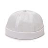 Gorra de Verano Hip-Hop sin Visera Piel de Melón para Hombres y Mujeres Yuppie Gorra de Propietario Malla Fina Transpirable Gorra Casual Retro Baotou
