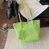 Bolsos de Mujer Transfronterizos 2026 Nuevo Coreano de Nicho Bolsos de Gelatina de PVC Bolso de Hombro Bolso de Mano de Gran Capacidad Bolso Tote