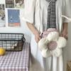 Bolsa Macaron Estilo Japonés Linda Flor Pequeña Bolso de Mujer Estilo Japonés y Coreano chic Bolso Cruzado Estilo Casual Simple