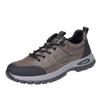 Sapatos de Caminhada Outdoor Cabeça de Velho Outono e Inverno Antiderrapante Resistente ao Desgaste Sapatos de Caminhada Masculinos Sapatos Esportivos Tendência de Couro Masculino 2901