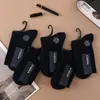 Calcetines de Doble Aguja para Hombre, Absorbentes de Sudor, Calcetines Invisibles Tipo Boat Finos de Verano, Calcetines de Algodón de Color Sólido, Calcetines Cortos, Calcetines Deportivos para Hombre para Verano, Otoño e Invierno