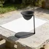 Colador de Té de Cerámica Redondo No Poroso, Filtro de Té Simple y Portátil, Juego de Té Kung Fu, Filtro de Té Integrado y Taza de Equidad para Preparar Té