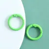 Anillo Mosquetón Simple de Aleación Pintada para Llavero Anillo Bolsa Correa para Teléfono Accesorios DIY En Stock Material Colgante Venta al por Mayor
