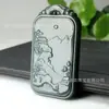 Jade de Hetian Montaña agua corriente Marca de Jade natural auténtico Xinjiang jade paisaje colgante de jade joyería para hombres y mujeres colgante de jade venta al por mayor