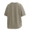 Camiseta de Manga Corta Holgada para Hombre Controlada por Precio Ropa Verano Berlín Casual Nuevo Estilo 79 Tops Sencillo y Versátil Negro No