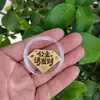Oro Puro 999 Pegatina de Oro para Teléfono 2mg Paz y Alegría Dios de la Riqueza con Adhesivo Trasero Pequeño Regalo para Atraer Tráfico Fabricante Mayorista