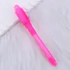 Pluma Desaparecedora Pluma Invisible Suministros del Fabricante Lápiz Detector de Billetes Multifuncional Lámpara Fluorescente UV Lápiz Publicitario Imprimible con Logo