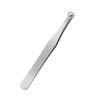 Suministro directo de fábrica, recortador de vello nasal de acero inoxidable, anillo de cabeza redonda, pinza para el vello nasal, herramientas de belleza para lijar el vello nasal.