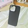 Case de Celular de Arroz Glutinoso Cor Pura com Buraco Grande Adequado para Celular Apple 17/16 Promax Capa Protetora Material Totalmente Inclusivo