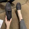 Nuevos Sandalias Casuales Versátiles de Verano 2025 Caladas Transpirables Zapatos de Playa Antideslizantes Planos para Mujer Cómodos y Que No Cansan Tus Pies