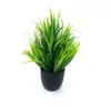 Plantas Simuladas Exquisitas Transfronterizas, Plantas Falsas, Plantas Verdes, Decoración Interior y Exterior, Plantas en Maceta de Plástico, Plantas Pequeñas en Maceta de Eucalipto, Mini