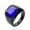 Anillo geométrico de acero inoxidable de moda europea y americana para primavera, accesorio de negocio para ir al trabajo