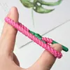 Diadema de Color Bloqueo Dopamina para Cola de Caballo Alta Banda Básica para el Cabello Alta Elasticidad Cuerda para el Cabello con Nudo de Cordón de Zapato Accesorio para el Cabello