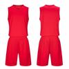 Uniforme de baloncesto de color sólido para niños y adultos, uniforme de equipo de entrenamiento de competición con tablero ligero, de secado rápido, transpirable y absorbente de sudor, estampado de camiseta.