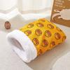 Saco de Dormir para Gato Ninho de Gato Inverno Quente Saco de Dormir para Gato Inverno Quente Gato de Estimação Fechado Segurança Todas as Estações Universal