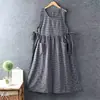 Nueva versión coreana de delantal de algodón a cuadros comercio exterior transfronterizo floral pequeño fresco retro blusa blusa para damas venta al por mayor
