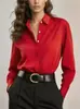 Camisas Blancas de Primavera y Otoño para Mujer, Diseño y Temperamento, Ropa Profesional, Camisas Sueltas de Manga Larga de Gama Alta